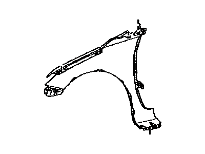 Toyota 53801-02110 Fender