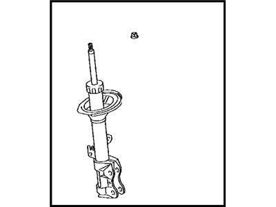 Toyota 48510-09U00 Shock Absorber Assembly Front Right