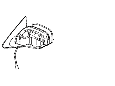 Toyota 87908-02B01 Mirror Assembly