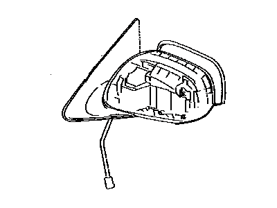Toyota 87909-02A81 Mirror Assembly