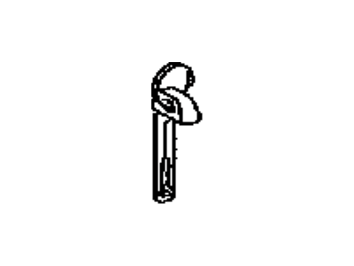 Toyota 69515-52120 Key, Blank