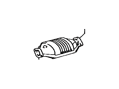 Toyota 18450-73110 Catalytic Converter Assembly