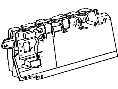 Toyota 83132-28370 Case, Combination Meter