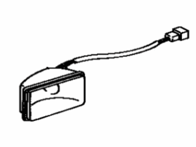 Toyota 81673-28010 Back Up Lamp Assembly
