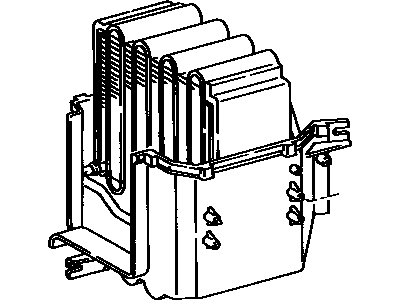 Toyota 88501-87007 Evaporator Core