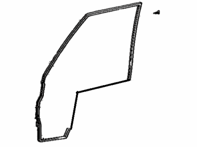 Toyota 67862-87003 Weatherstrip