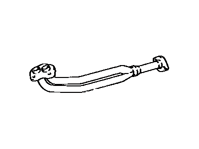 Toyota 17401-73090 Front Exhaust Pipe Assembly