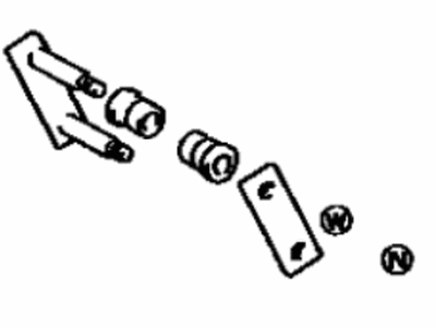 Toyota 04483-27021 Shackle Kit