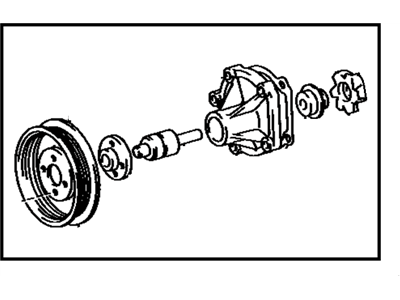 Toyota 16110-19106 Water Pump