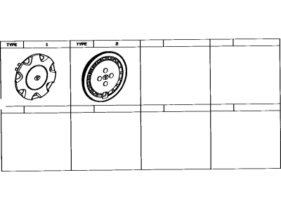 Toyota 42602-16010 Wheel Cover