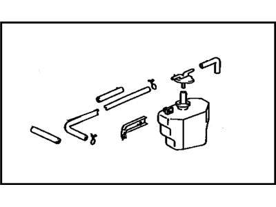 Toyota 16405-55041 Cap Assembly