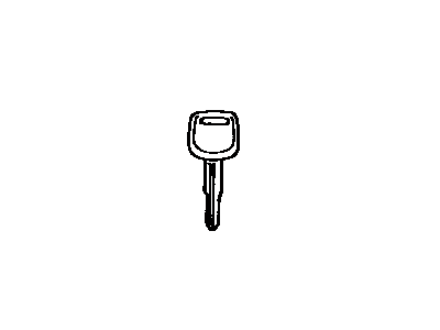 Toyota 90999-00166 Key, Blank