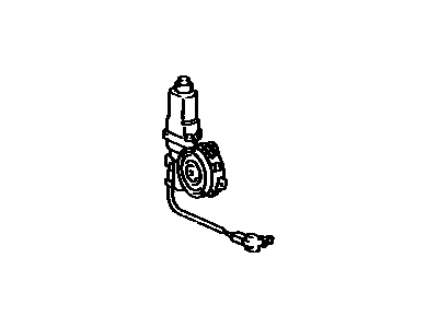 Toyota 85710-60010 Motor Assy, Power Window Regulator, Front RH