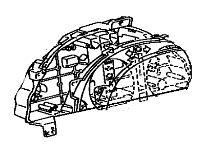 Toyota 83132-1G230 Case, Combination Meter