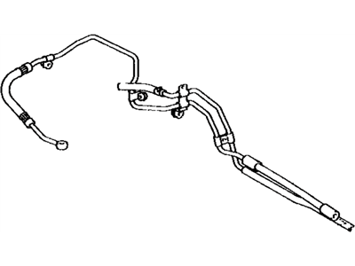 Toyota 44410-16201 Tube Assy, Pressure Feed