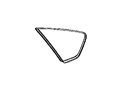 Toyota 62720-0E050 Quarter Glass