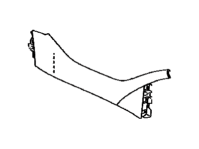 Toyota 58812-47010-B0 Side Trim