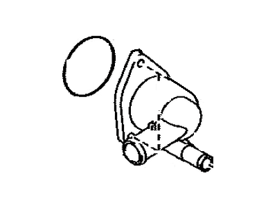 Toyota 16031-24011 Water Inlet