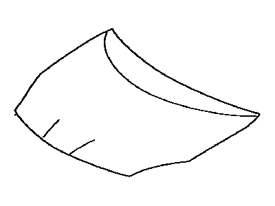 Toyota 53301-47050 Hood