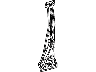 Toyota 61038-47030 Center Pillar Reinforcement