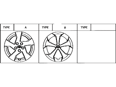 Toyota 42602-47060 Wheel Cover