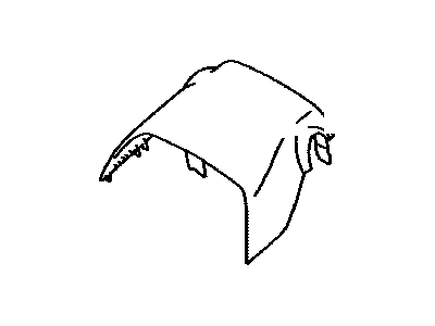 Toyota 45286-47040-B0 Cover, Steering Column