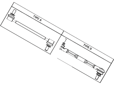 Toyota 48820-22010 Front Suspension Stabilizer Bar Link Kit, Right