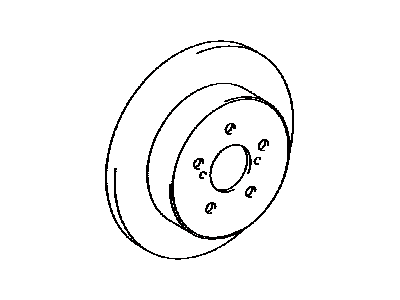 Toyota 42431-02310 Rotor