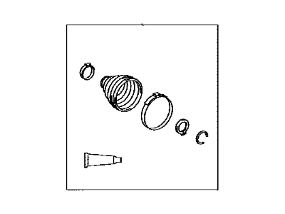 Toyota 04437-62010 Inner Boot