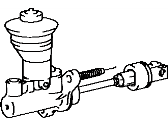 OEM 1995 Toyota MR2 Master Cylinder - 31410-17080