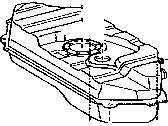 OEM Toyota Van Tank Assy, Fuel - 77001-28270