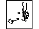 OEM 1991 Toyota Camry Front Door Lock Assembly, Left - 69320-32300