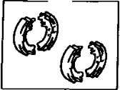 OEM 1989 Toyota Camry Caliper Overhaul Kit - 04495-32050