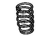 OEM 1996 Toyota Land Cruiser Spring, Coil, Rear - 48231-6A120