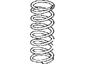 OEM 2004 Toyota Tacoma Coil Spring - 48131-04380