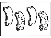 OEM 1992 Toyota Cressida Pads - 04466-22070