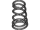 OEM 1992 Toyota Corolla Spring, Coil, Rear - 48231-2B171