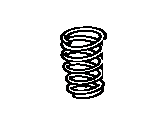 OEM 1993 Toyota 4Runner Spring, Coil, Rear - 48231-35020