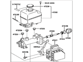 OEM 2016 Toyota Land Cruiser Master Cylinder - 47052-60630