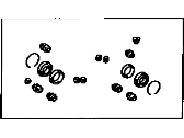 OEM 1991 Toyota Previa Caliper Overhaul Kit - 04479-28060