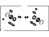 OEM 1992 Toyota Previa Caliper Overhaul Kit - 04479-28050