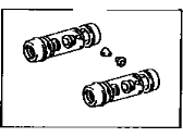 OEM 1996 Toyota Previa Wheel Cylinder Overhaul Kit - 04906-28030