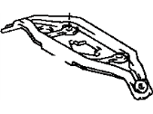 OEM 1994 Toyota Previa Rear Mount - 12321-76040