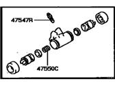 OEM 2000 Toyota Camry Wheel Cylinder - 47570-33010