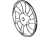 OEM 1990 Toyota Tercel Fan Blade - 16361-74070
