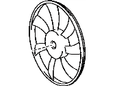 OEM 1987 Toyota Camry Fan Blade - 16361-64010