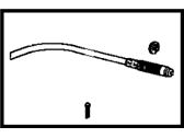 OEM 1984 Toyota Starlet Release Cable - 31340-19275