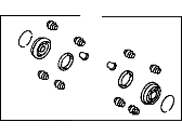 OEM Toyota Celica Caliper Overhaul Kit - 04479-20140