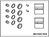 OEM Toyota 86 Caliper Seal Kit - SU003-07200