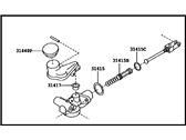 OEM 2018 Toyota 86 Master Cylinder - SU003-07118